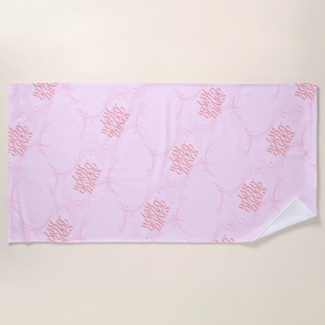 Ich verdiene Gutes Strandtuch (Vorderseite)