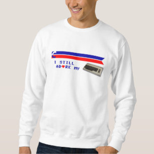 Ich verehre noch mein Sweatshirt C64