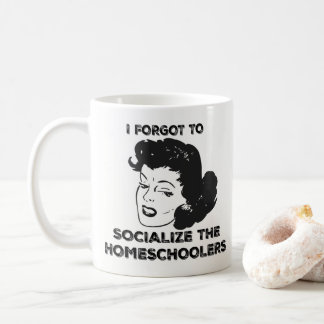 Ich vergaß, die Homeschoolers Tasse zu