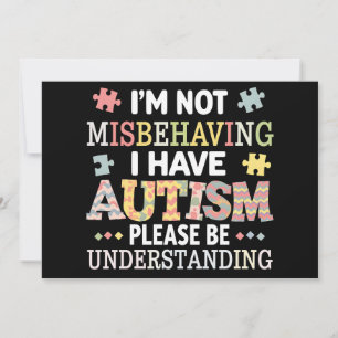 Ich verhalte mich nicht falsch, ich habe ein Bewus Einladung