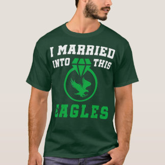 Ich Verheiratet diesen Adler Retro Funny in den Ad T-Shirt