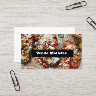 Ich verkaufe Brötchen Visitenkarte