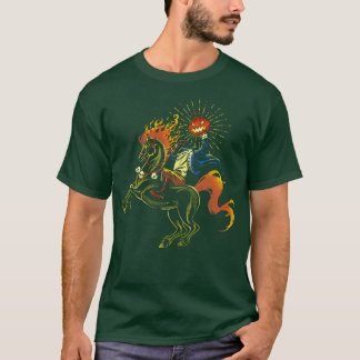 Ich verliere meinen Verstand Kürbiskopf Reitloser T-Shirt