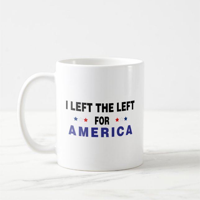 Ich Verließ die Links für Amerika Kaffeetasse (Links)