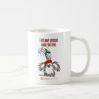 Ich verließ Ihr Geschenk unter dem Baum Kaffeetasse
