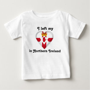 Ich verließ mein Herz in Nordirland Baby T-shirt
