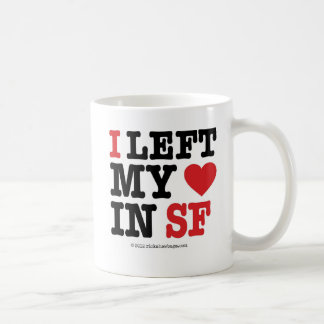 Ich verließ mein Herz Tasse