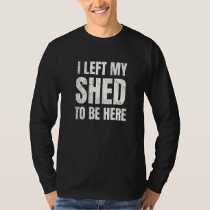 Ich Verließ meinen Schrei, hier Vater Joke Vintag  T-Shirt