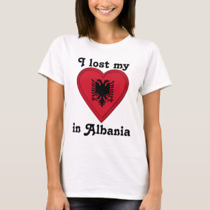 Ich verlor mein Herz in Albanien T-Shirt
