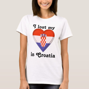 Ich verlor mein Herz in Kroatien T-Shirt