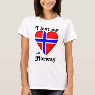 Ich verlor mein Herz in Norwegen T-Shirt