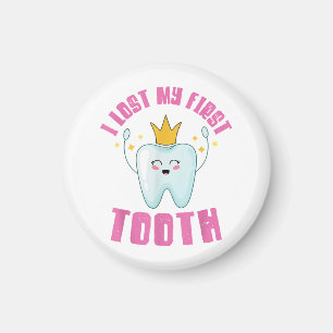Ich verlor meinen ersten Zahn Kinder Geschenk Magnet