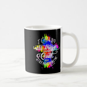 Ich vermag alles durch Christus, der mich stärkt Kaffeetasse