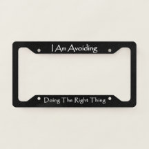 Ich vermeide es, das Richtige zu tun