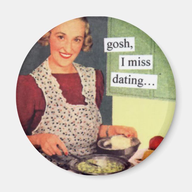 Ich-vermiss-Daten Magnet (Vorne)