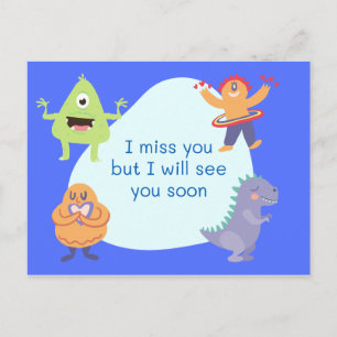 Ich vermisse deine Postkarte