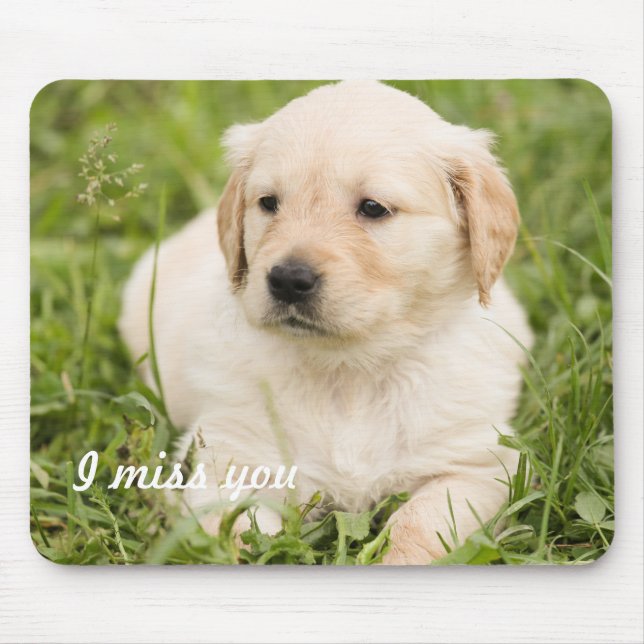 Ich vermisse dich mousepad (Vorne)