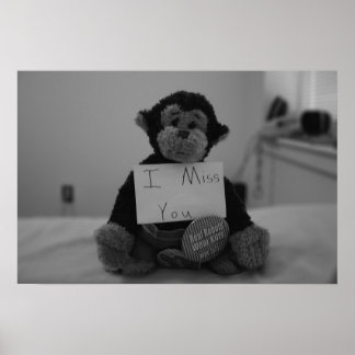 Ich vermisse dich poster