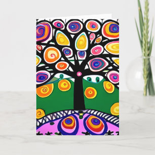 Ich vermisse dich   Whimsistische Kunst Karte