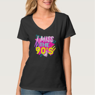 Ich vermisse die Retro der 90er Jahre Vintag Nosta T-Shirt