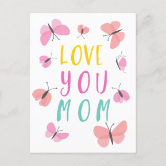 Ich vermisse immer deine Mutter Postkarte