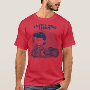 Ich vermisse Lemmy Vinyl Sammler Fan Design T-Shirt