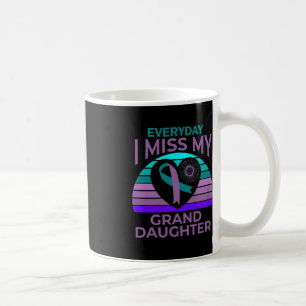 Ich vermisse meine Großtochter Herzsuizid Bewussts Kaffeetasse
