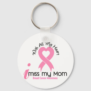 Ich vermisse meine Mama Brustkrebs Schlüsselanhänger