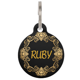 Ich vermisse meine Vater/Mama Hunderolle Hörnernum Haustiermarke