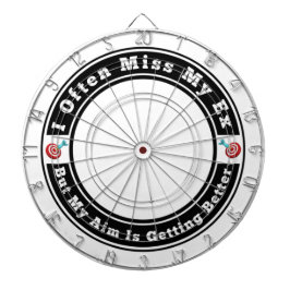 Ich vermisse oft mein Ex Dartscheibe