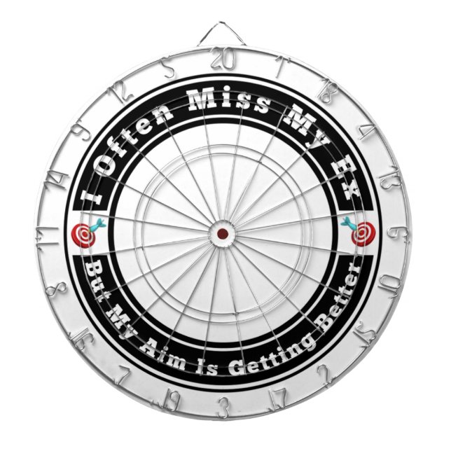 Ich vermisse oft mein Ex Dartscheibe (vorne)