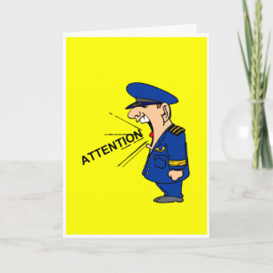 Ich vermisse Sie, Ihre Aufmerksamkeit zu rufen Karte