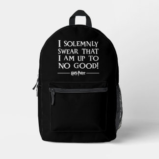 ICH VERSICHERE MÖGLICH, DASS ICH OHNE GUT BIN™ BEDRUCKTER RUCKSACK