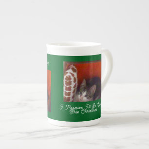 Ich verspreche Katzenfoto-Spezialtasse Prozellantasse