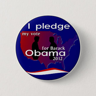 Ich verspreche meine Abstimmung für Barack Obama Button