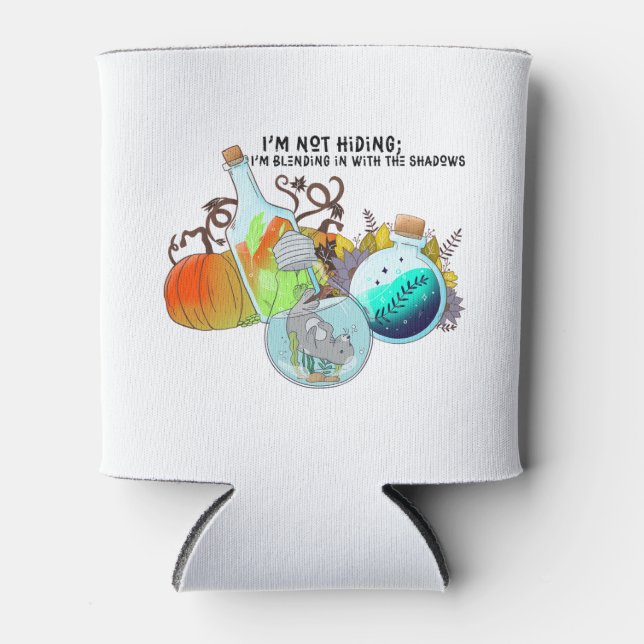 Ich verstecke mich nicht; ich vermische mich in lu dosenkühler (Vorderseite)