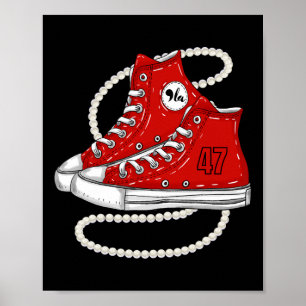 Ich verstehe das Ignment Niedlich Shoes Comma La Poster