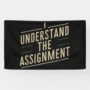 Ich verstehe den Auftrag 2024 von Vote Kamala Banner