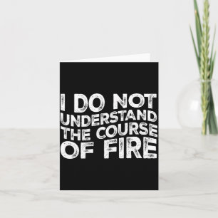 Ich verstehe den Feuerverlauf lustige Waffe R Karte