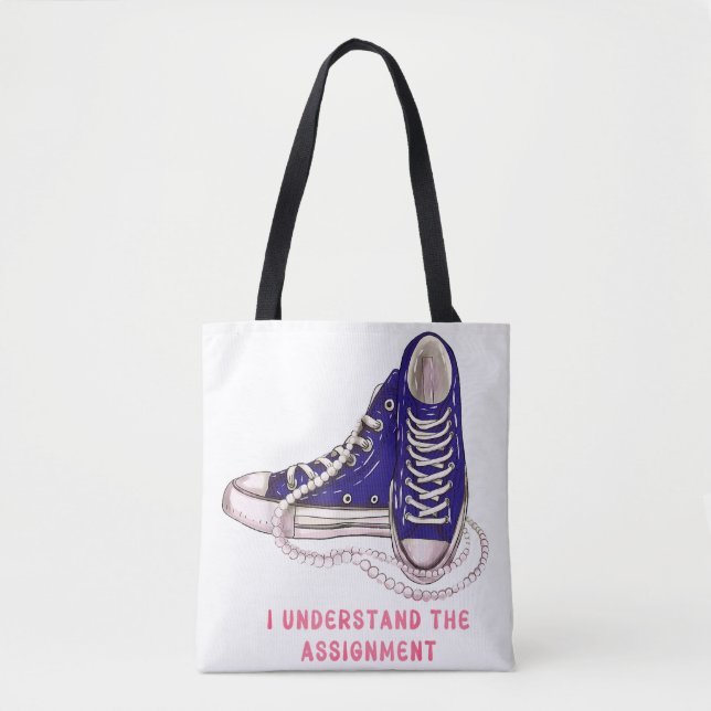 Ich verstehe die Art der "Assignment Blue Sneakers (Vorderseite)