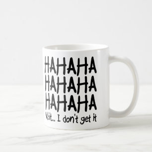 Ich verstehe es nicht Lustiger Becher oder Reisebe Tasse