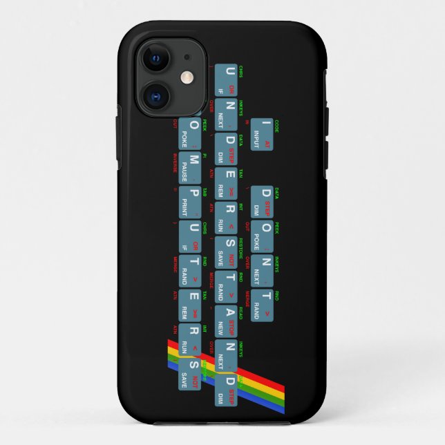 Ich verstehe nicht Computer - iPhone (Schwarzes) Case-Mate iPhone Hülle (Rückseite)