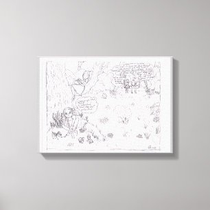 Ich verstehe, sie verstehen es nicht leinwanddruck