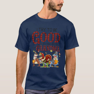 Ich versuche, gut zu sein, aber ich nehme nach mei T-Shirt