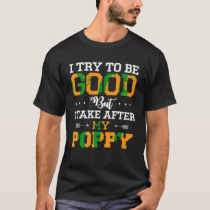 Ich versuche, gut zu sein, aber ich nehme nach mei T-Shirt