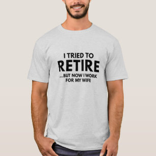 Ich versuchte mich zurückzuziehen T-Shirt