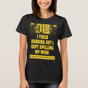 Ich versuchte zu laufen, aber ich Behielt, meine W T-Shirt