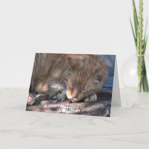 Ich vertraue Ihnen total… Feiertagskarte