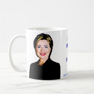 "Ich vertraue: Tasse Hillary und meiner Katze".