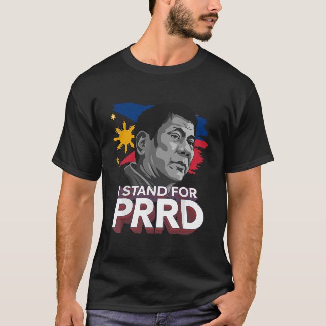Ich vertrete den PRRD-Unterstützer Digong Duterte  T-Shirt (Vorderseite)